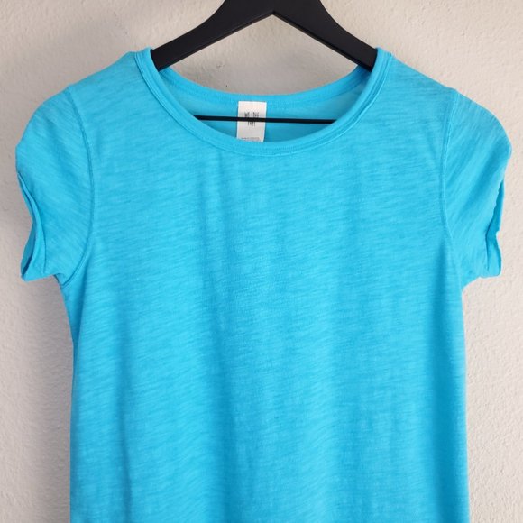 Free People We The Free S Turquoise Clare Tee - Picture 5 of 13